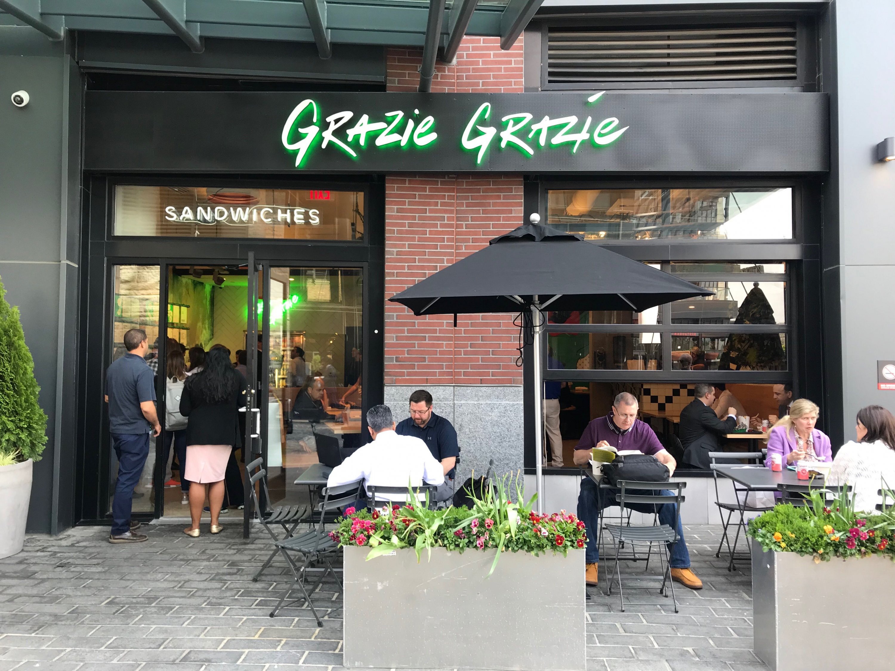 Grazie Grazie hottest spring restaurant bar opening DC