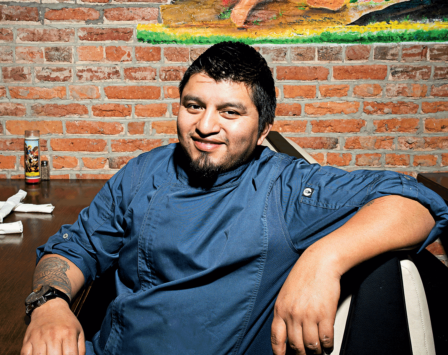 Alfredo Solis is chef and co-owner of Mezcalero in Columbia Heights. Alfredo Solis is chef and co-owner of Mezcalero in Columbia Heights.