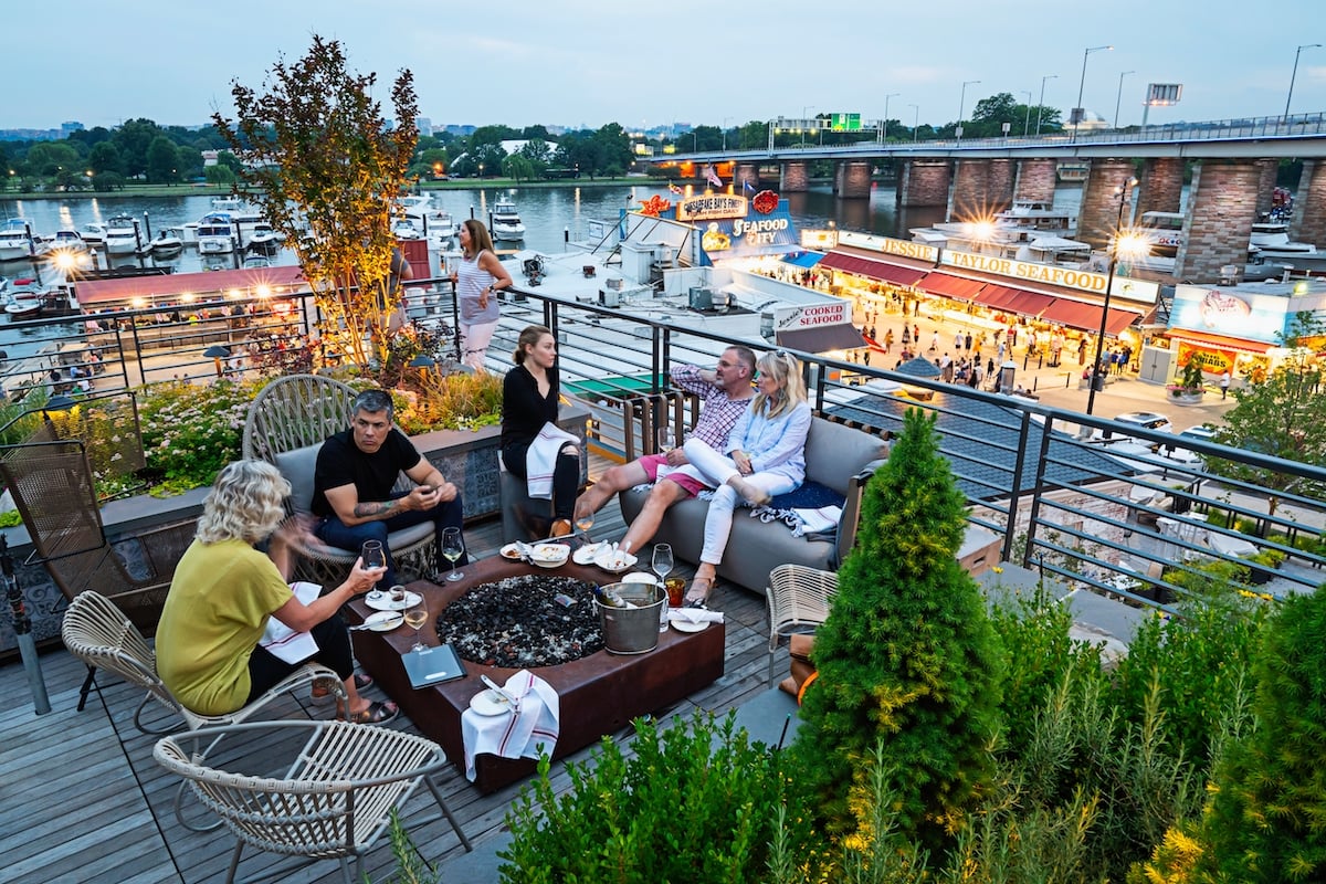 The 5 Best Rooftop Bars at the Wharf, Ranked