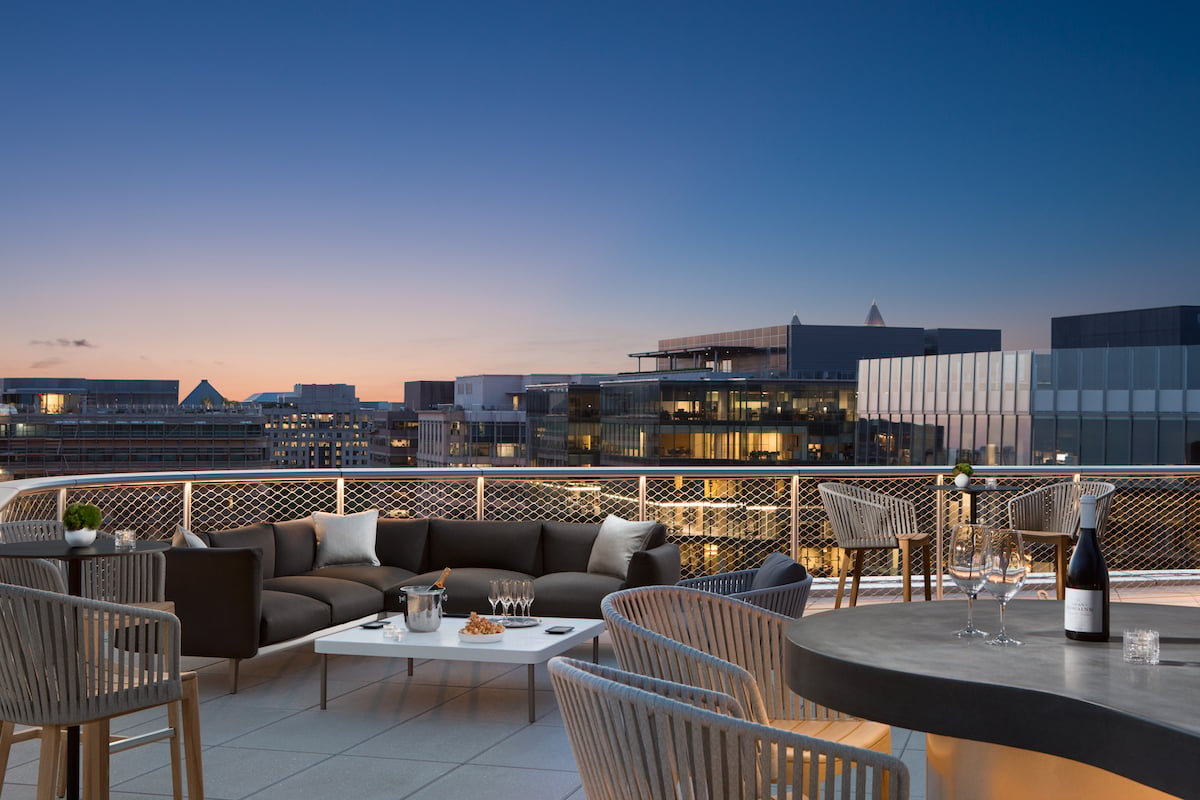 Best new outdoor bars rooftop bars hotel bars DC