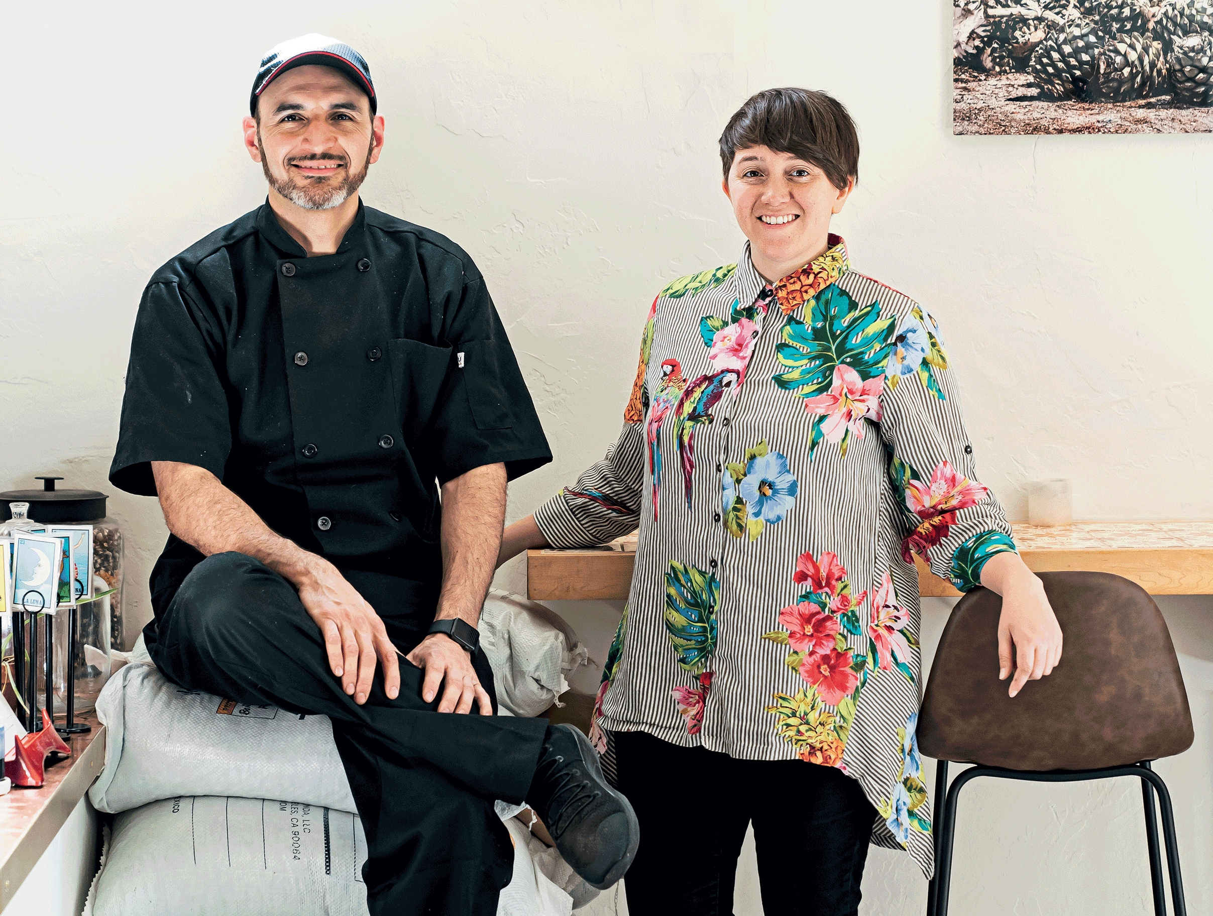 Cielo Rojo’s David Perez and Carolina McCandless. Cielo Rojo’s David Perez and Carolina McCandless.