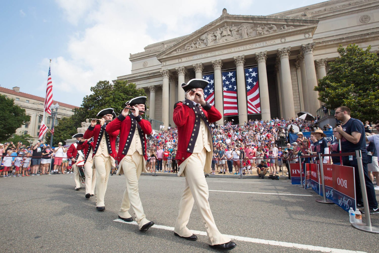 Independence Day Parade, Fireworks, Artwork Dmvallday