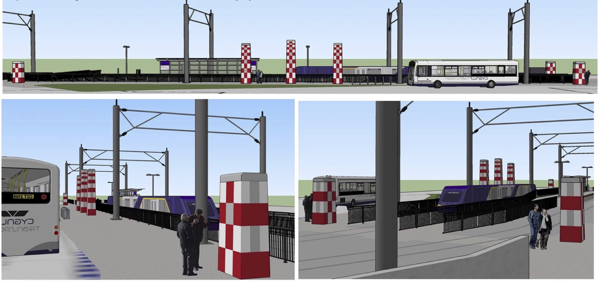 Purple line art