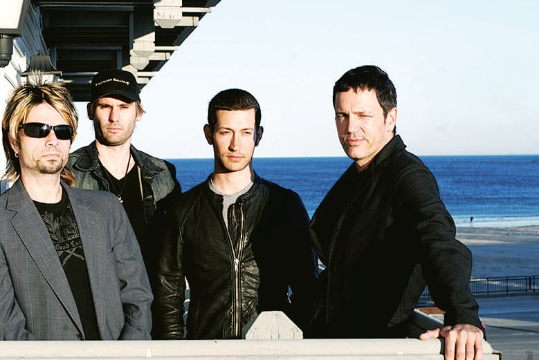 Photograph of Third Eye Blind by Stephen Albanese/Getty 