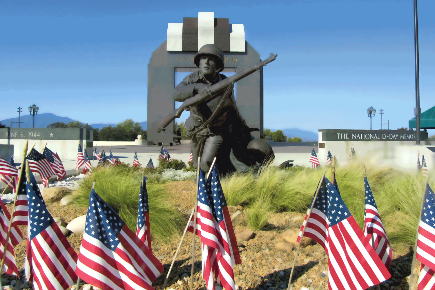 National D-Day Memorial. Photograph by Ian Patrick/Alamy.