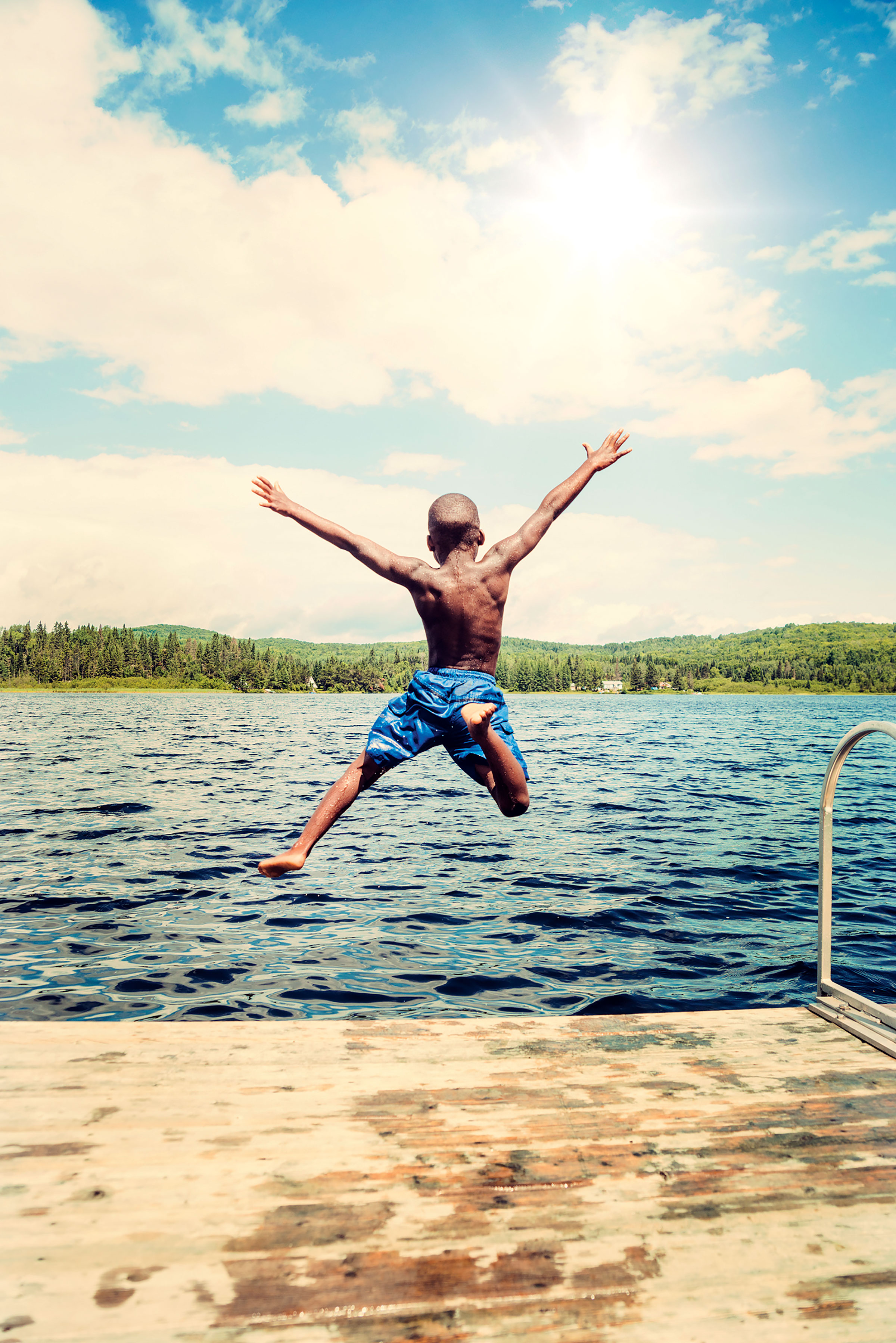 Hate hot sand and beach crowds? Head to one of the region's lakes, where you can fish, swim and boat on cool, calm waters. 