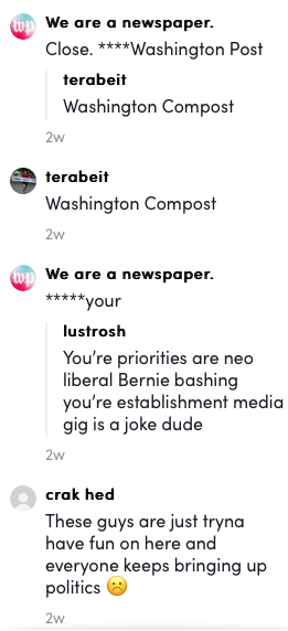 washington post tiktok