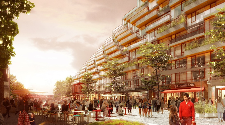 A front-row seat to the Ballpark District, West Half Apartments are hitting urban living out of the park