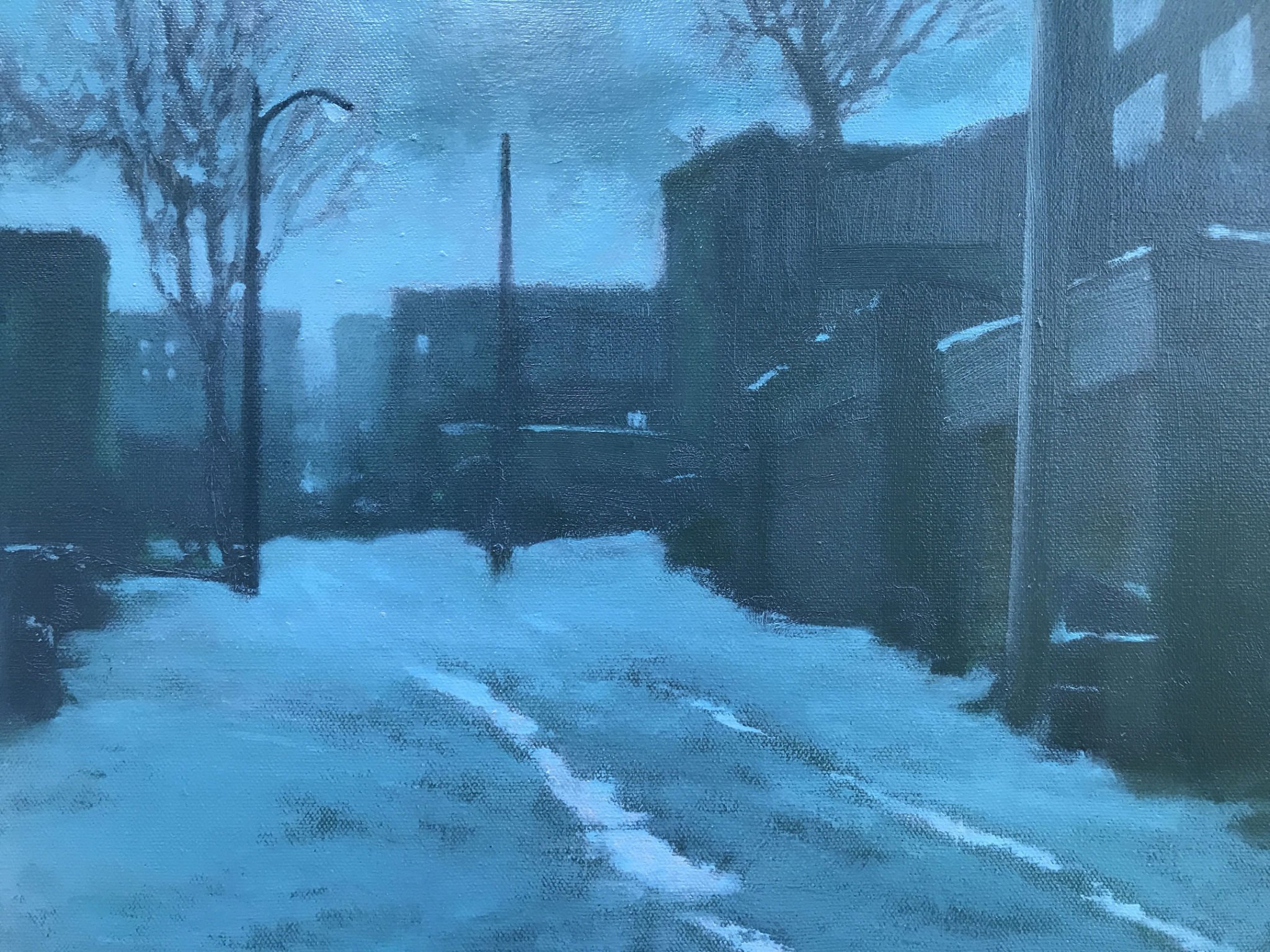 Local Artist Scott Ivey Explores the Melancholic Beauty of DC’s Urban Landscapes