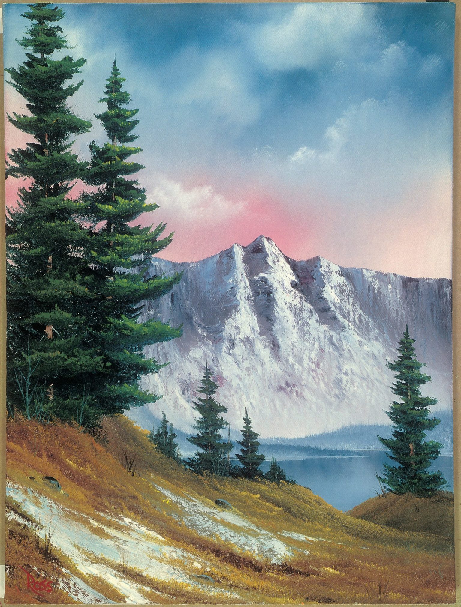 A Big Bob Ross Exhibit Will Open in September Washingtonian