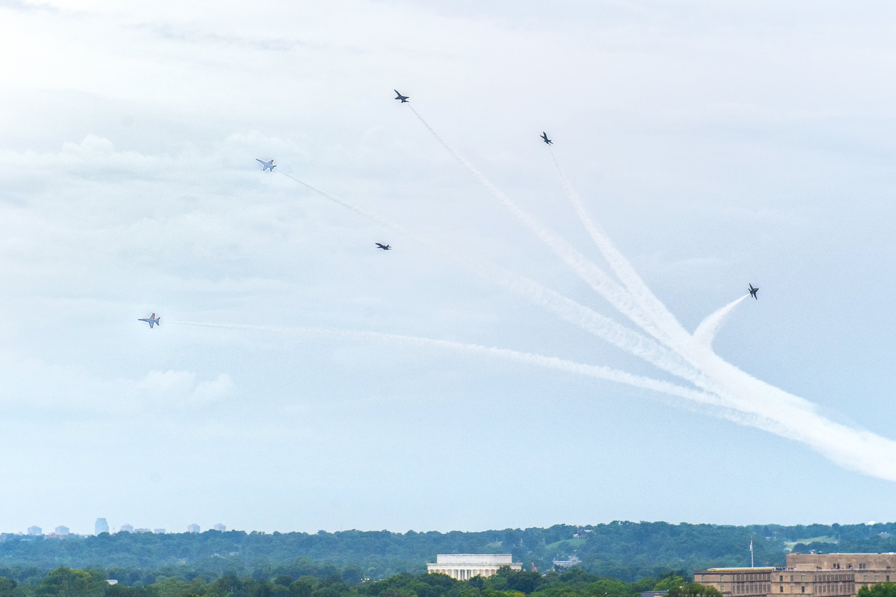 A previous flyover. Photograph by Dan Swartz.