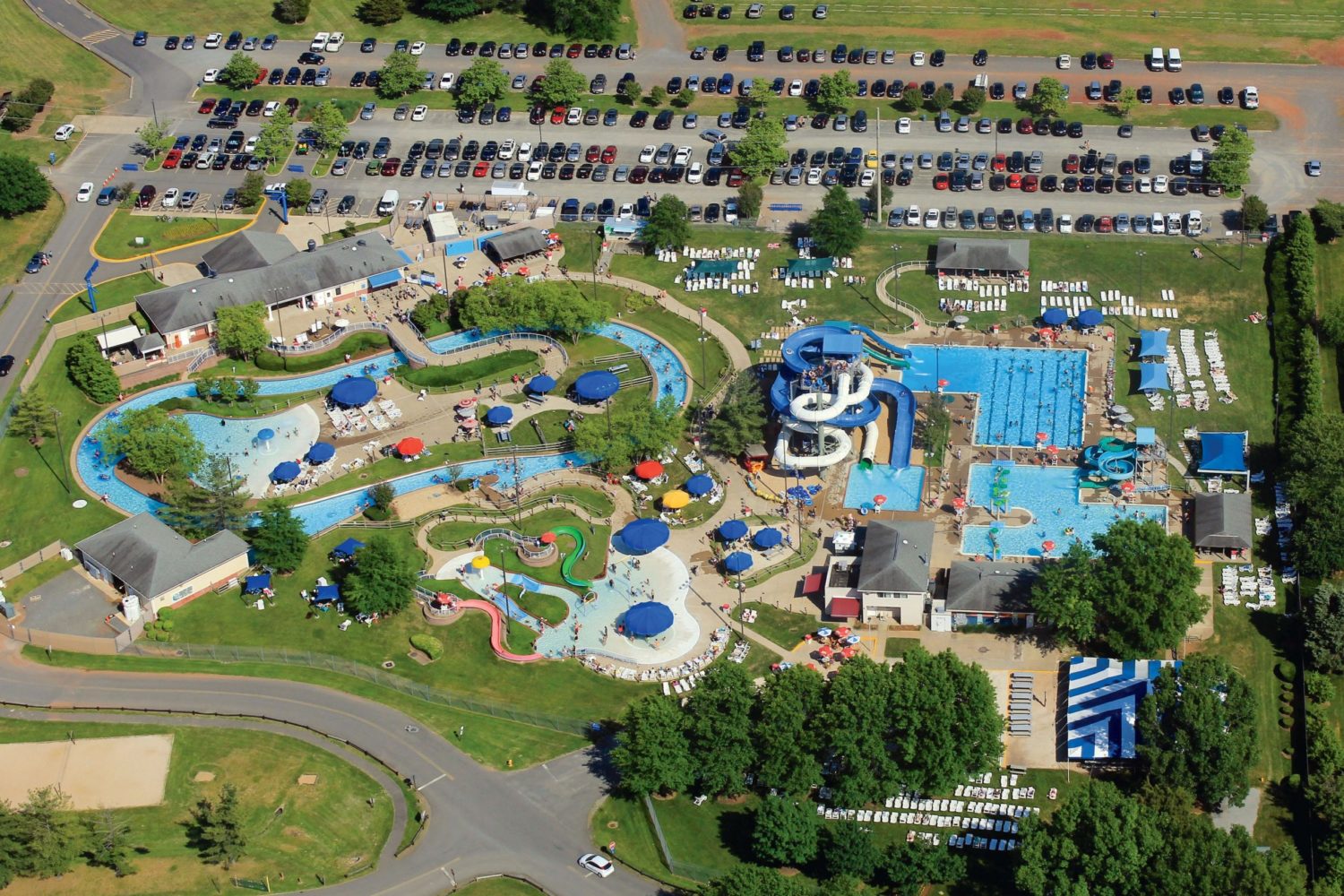 SplashDown water park. Photograph of SplashDown courtesy of SplashDown Water Park.