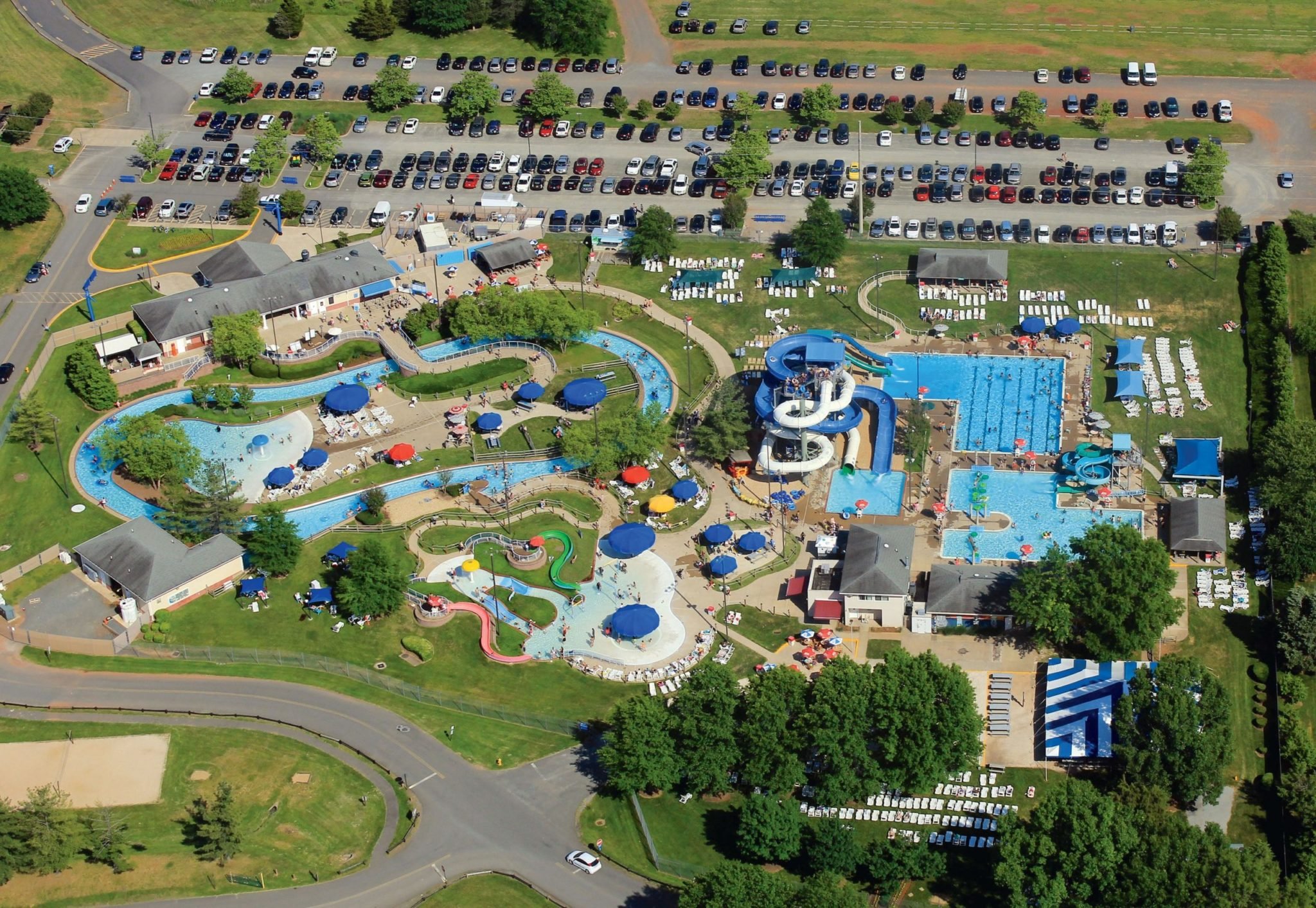 SplashDown water park. Photograph of SplashDown courtesy of SplashDown Water Park.