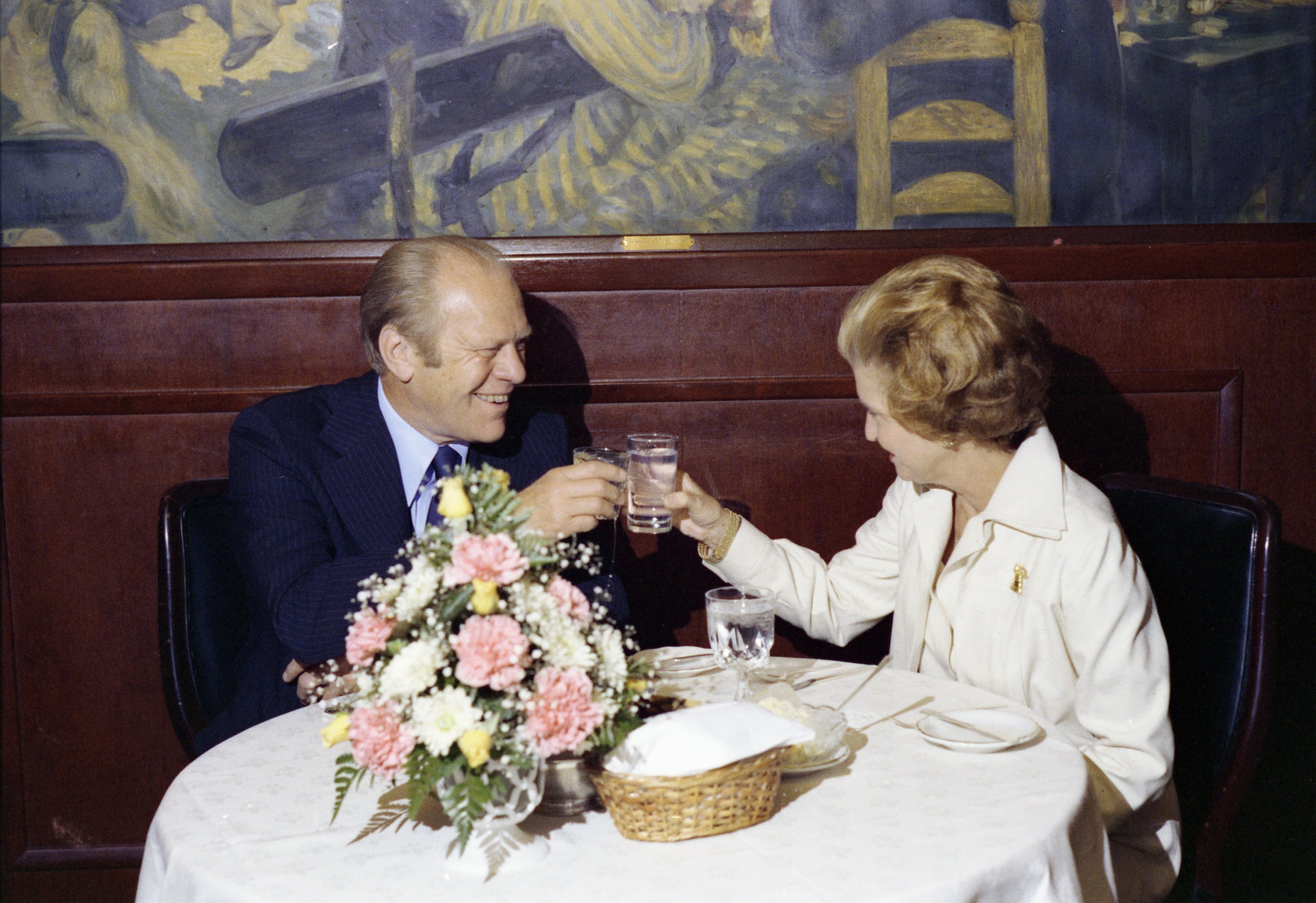 Gerald and Betty Ford. Photograph courtesy of Gerald R. Ford Presidential Library.