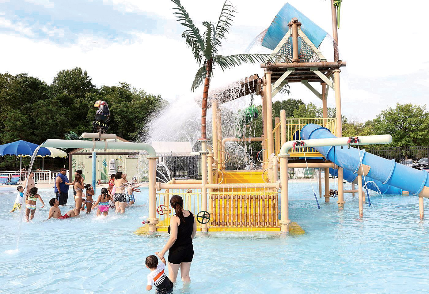 Photograph of Volcano Island Courtesy of Volcano Island WaterPark/NOVA Parks. 