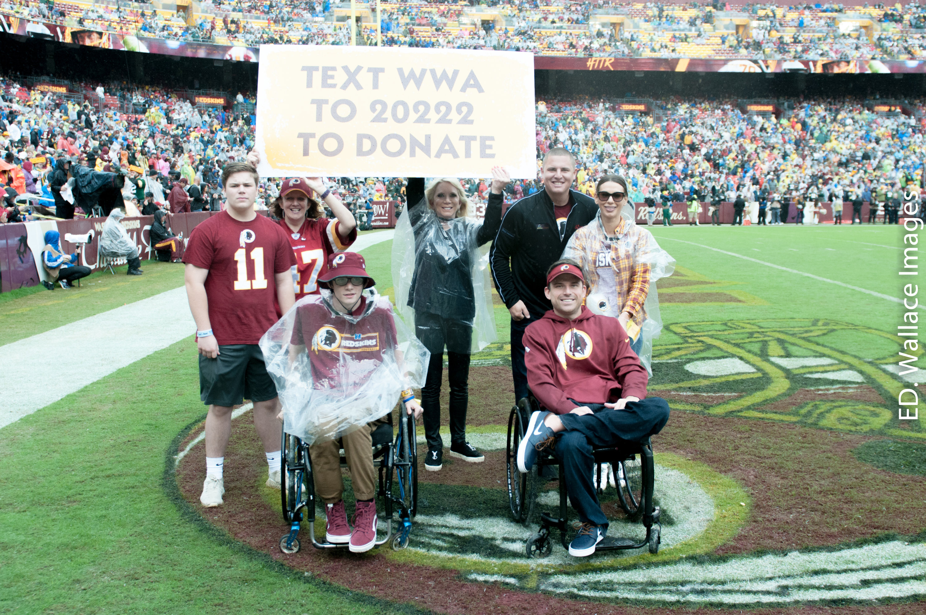 Collin Estrada and Caroline Estrada, Micki Purcell, Tommy Nolan and Karen Purcell with Ryan Estrada and Anthony Purcell - Washingtonian