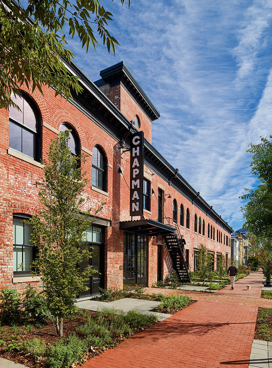 Photograph of Chapman Stables by Anice Hoachlander/Hoachlander Davis Photography.