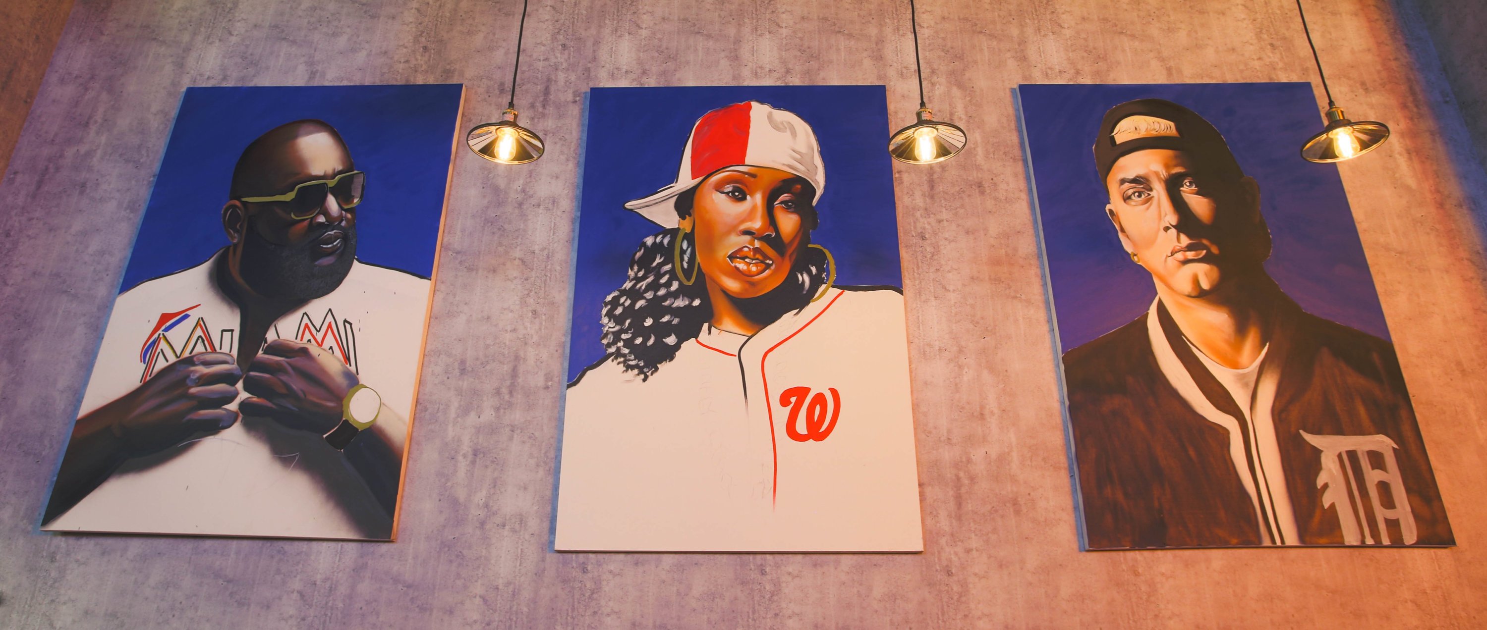 RB2 15 - Washingtonian Rick Ross, Missy Elliot, and Eminem are among the rapper references sprinkled across the space. Photograph courtesy of Roy Boys.
