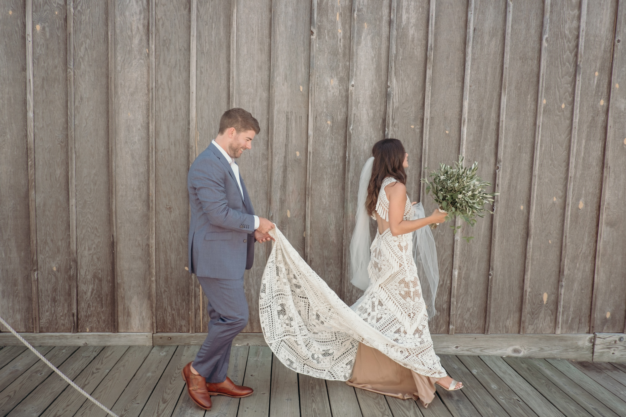 boho-meets-nautical wedding