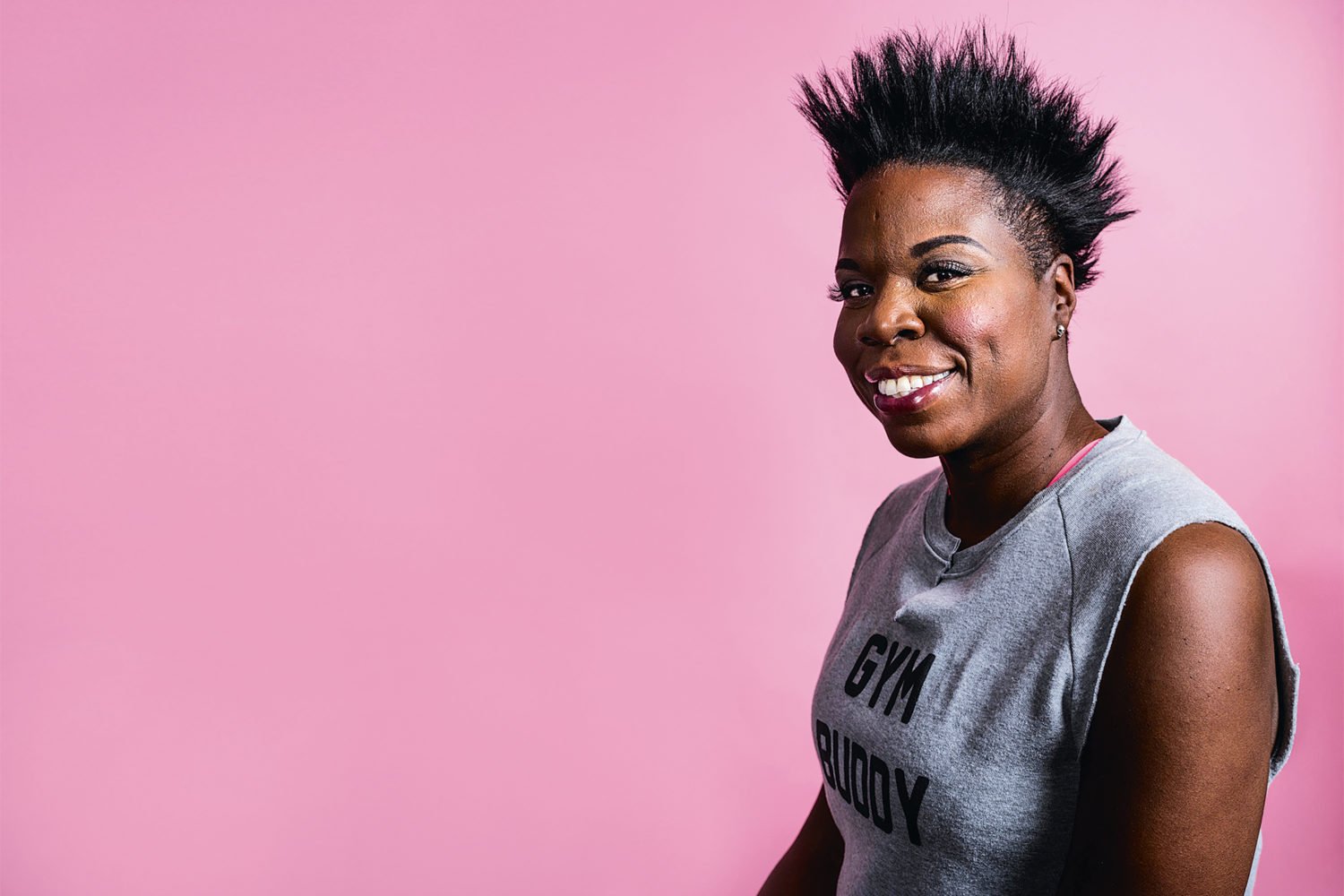 See Comedian Leslie Jones at the Warner Theatre September 10th. Photograph by Chad Batka/New York Times/Redux.