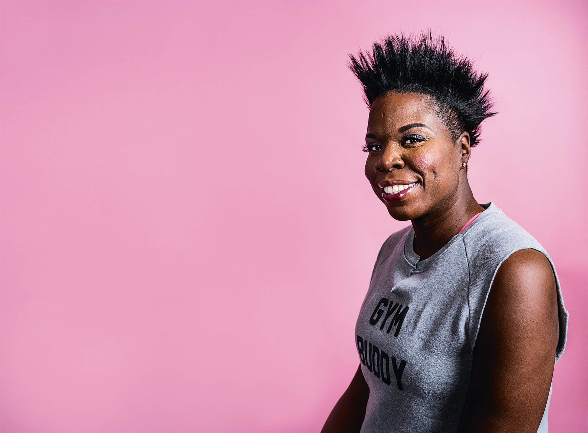 See Comedian Leslie Jones at the Warner Theatre September 10th. Photograph by Chad Batka/New York Times/Redux.