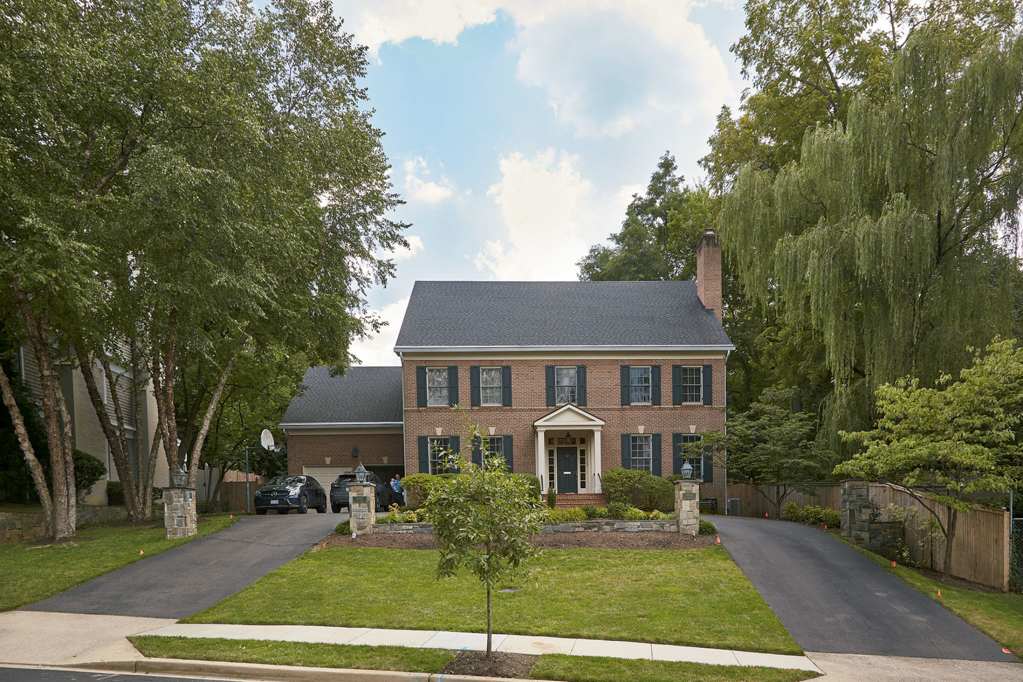 Restaurateur Fritz Brogan bought this Spring Valley colonial for for $2.5 million.