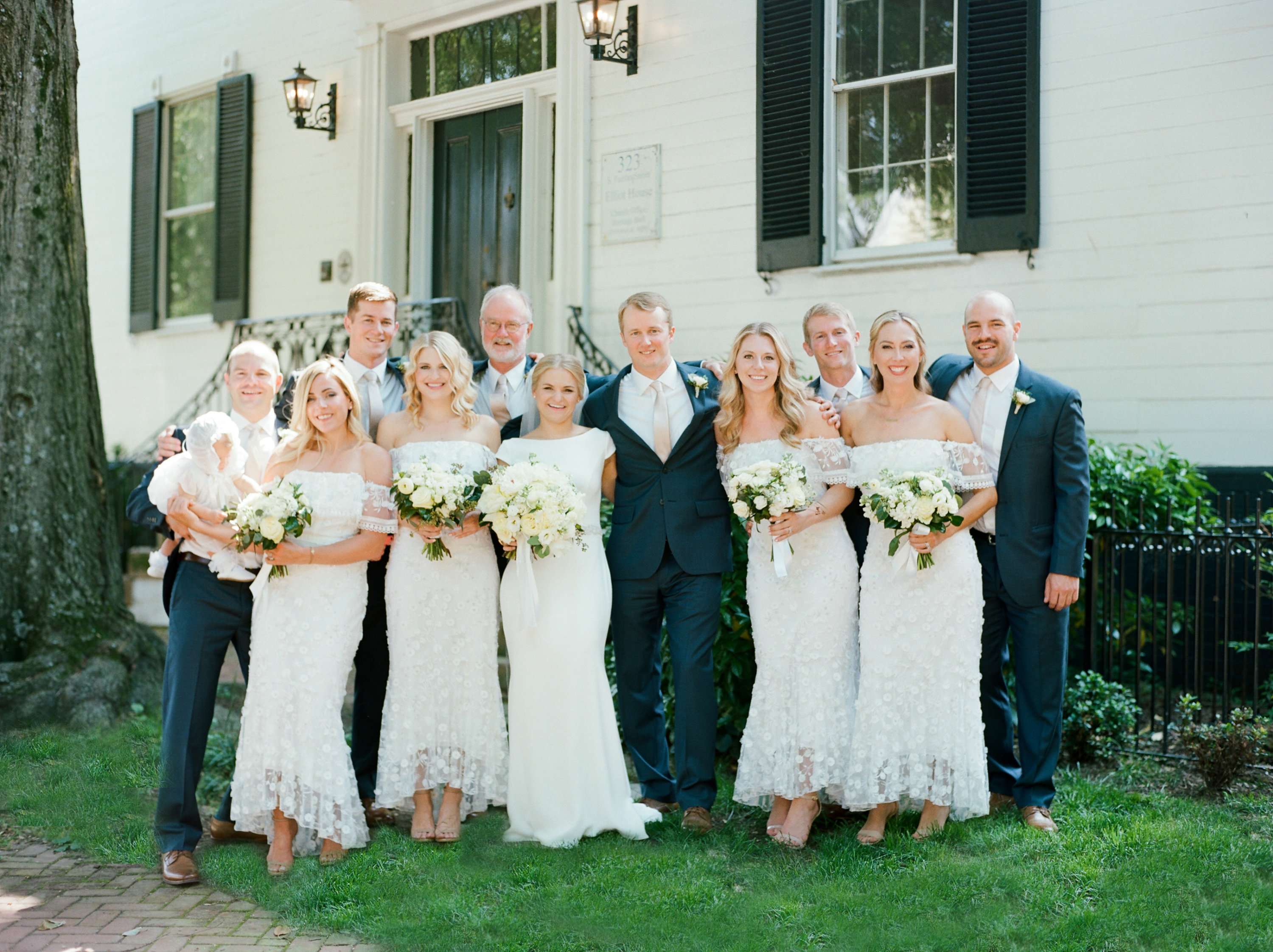 white-bridesmaid-dress-wharf