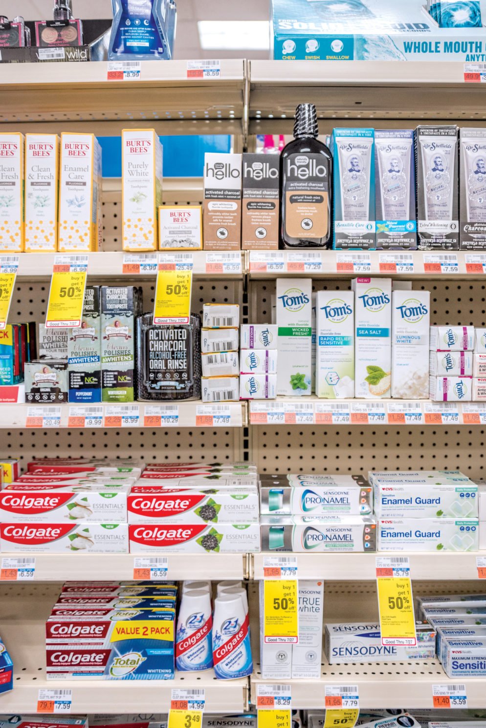 We Took a Dentist Shopping at a CVS Toothpaste Aisle. Here’s What He