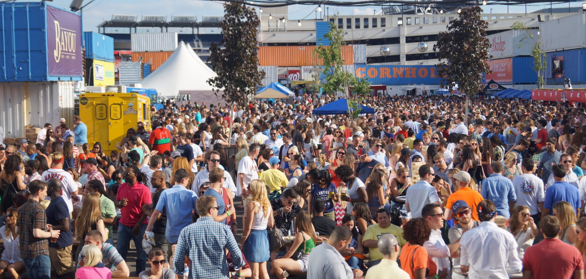 Sample food and drinks as the weather cools down at fall festivals like Brews Around the World. Photograph courtesy of Brews Around the World.