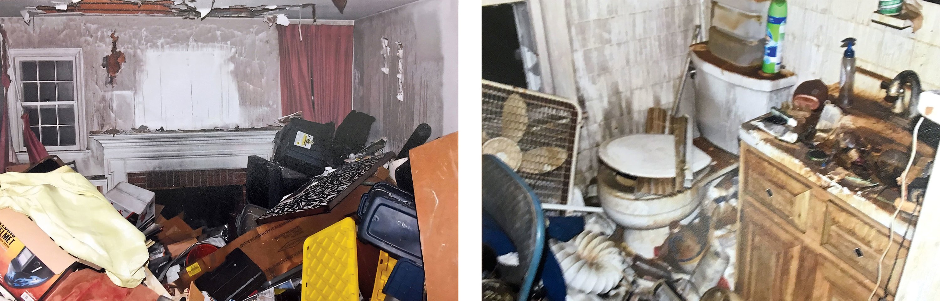 Investigators discovered hoarding conditions inside Daniel’s home. Photograph Courtesy of Montgomery County Circuit Court.