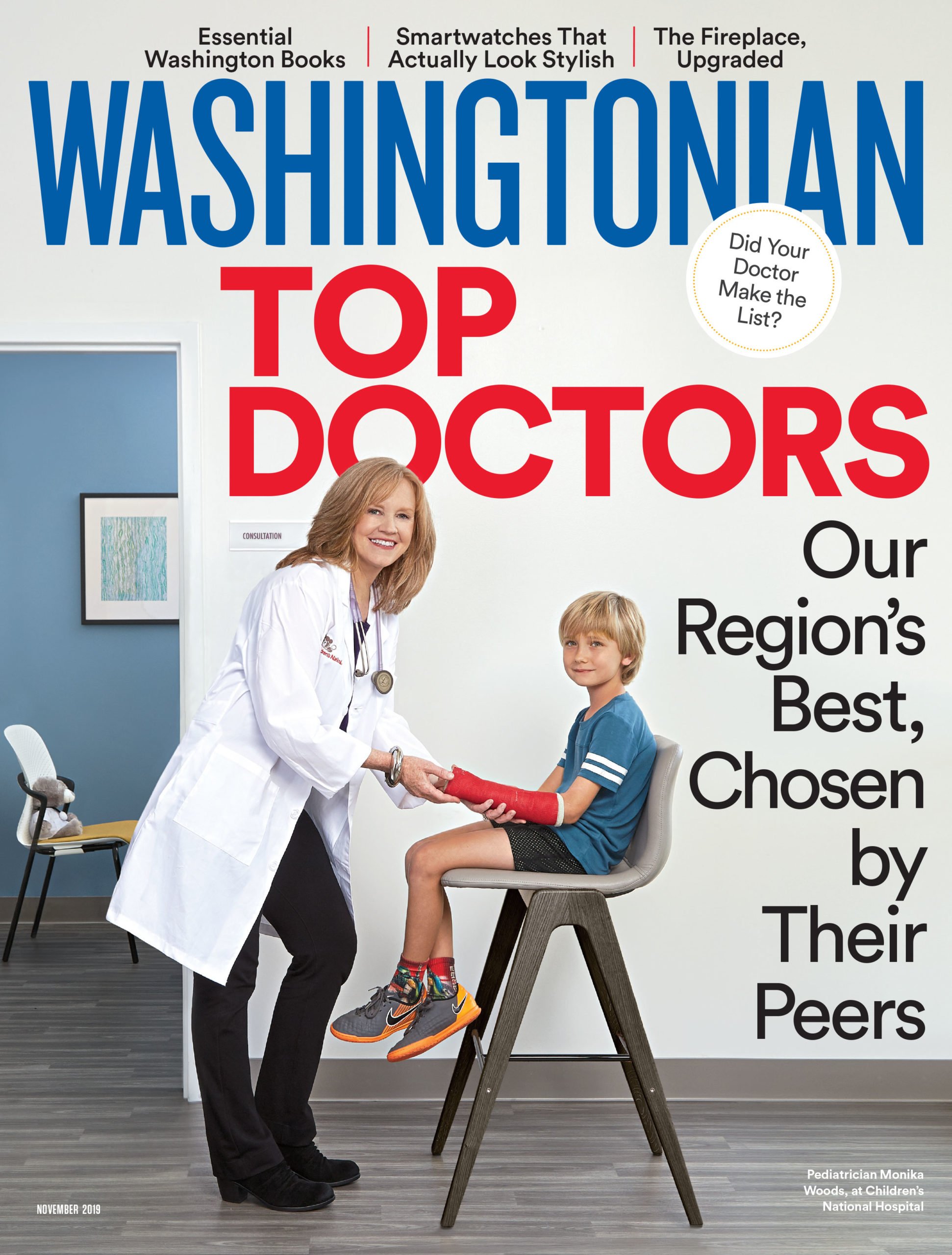 November 2019 Top Doctors Washingtonian (DC)