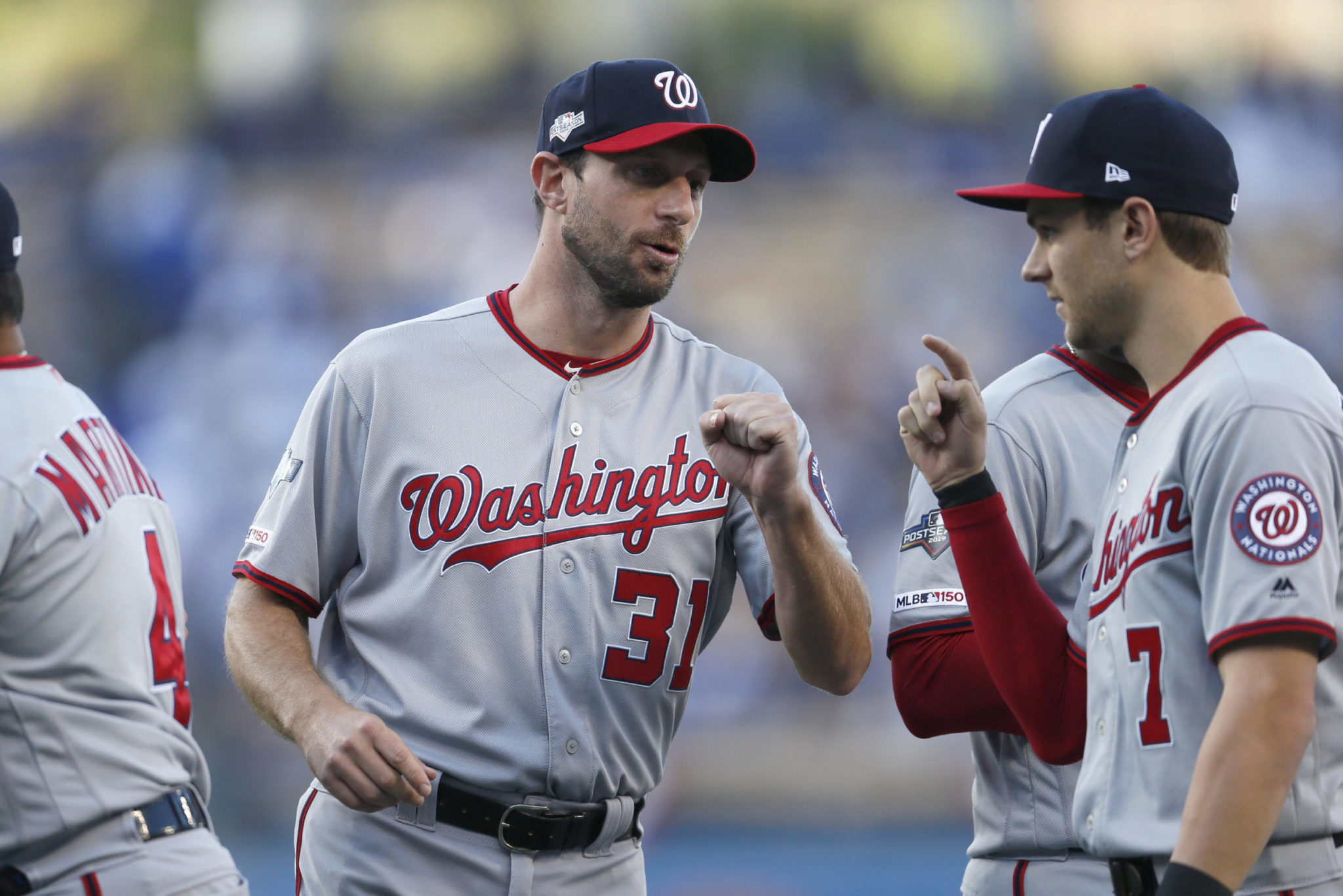 max scherzer world series jersey