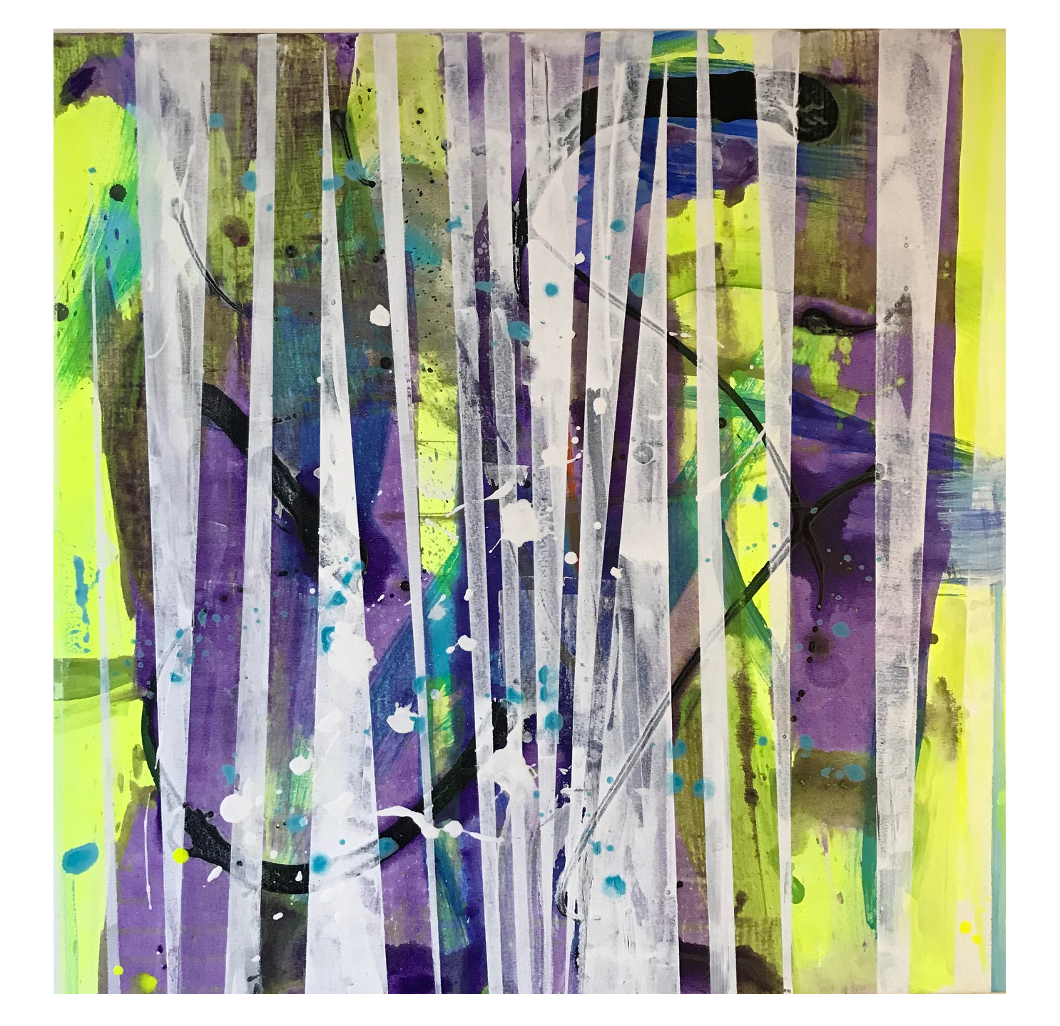 Blue in Green, 30 x 30 in_ REYNOLDS - Washingtonian