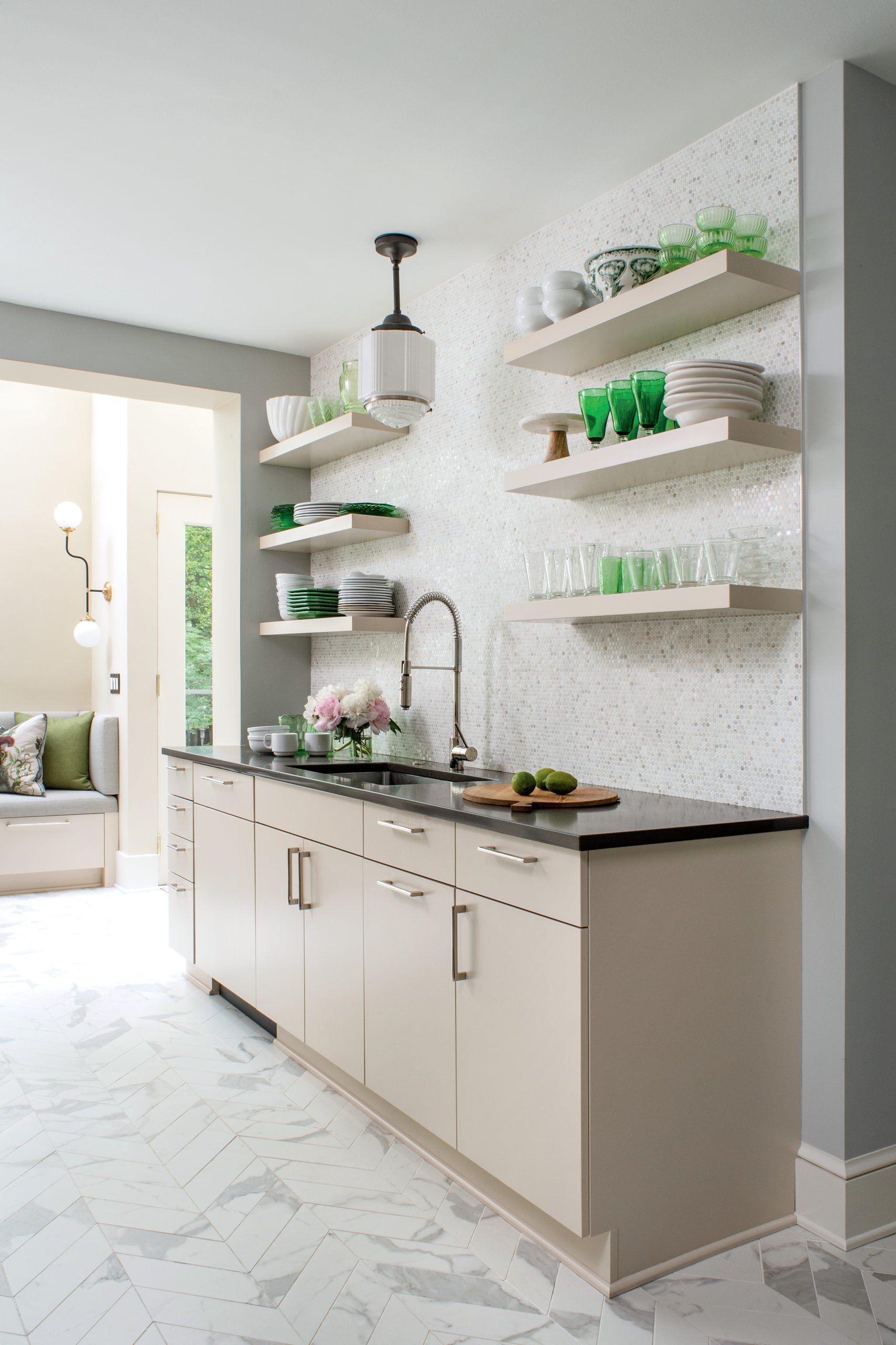 No Detail Was Spared In This Art Deco Inspired Kitchen In Upper