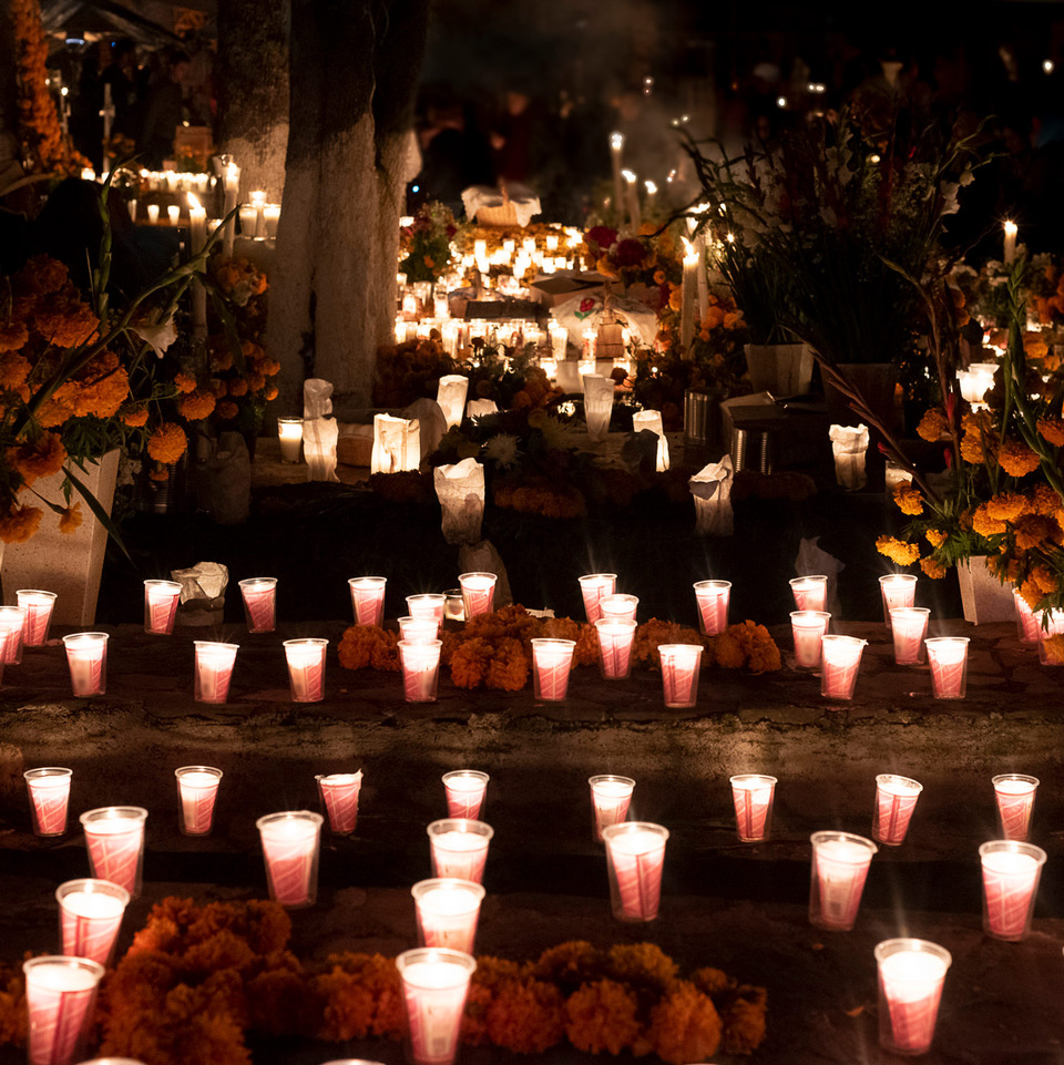 Dia de los Muertos altar La Cosecha. (Photo credit_ La Cosecha) - Washingtonian