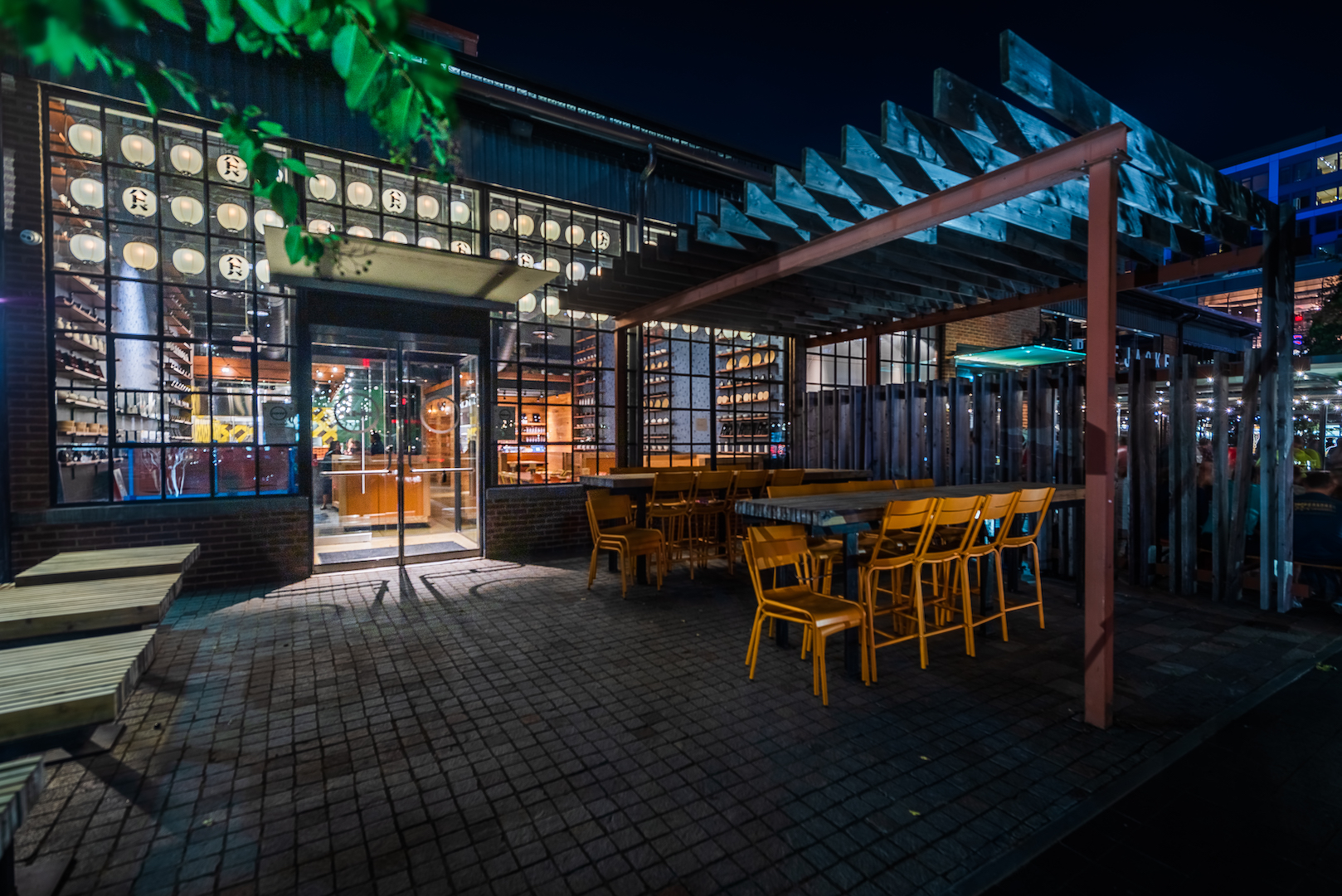 Hatoba Rey Lopez Exterior - Washingtonian Hatoba is in the Boilermaker Building in Navy Yard. Photo by Rey Lopez.