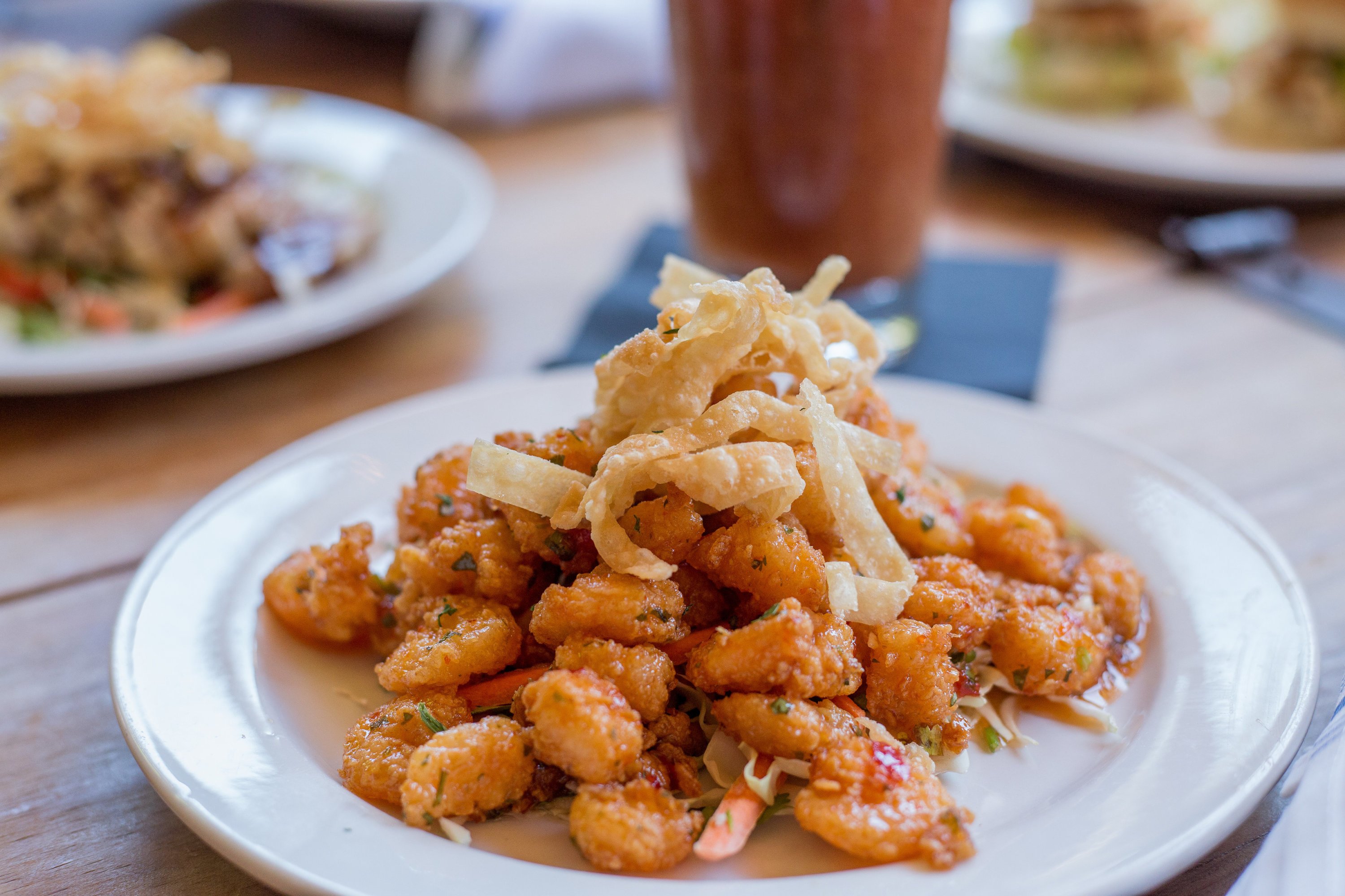 It's not just oysters on the menu. Other seafood offerings include shrimp, ceviche, and fish. Photo courtesy of King Street Oyster Bar.