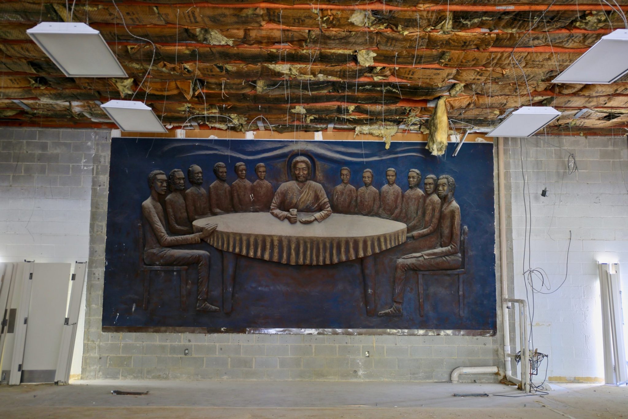 A Massive Sculpture of an African American Last Supper, Hidden for Years, Has Been Discovered in Columbia Heights