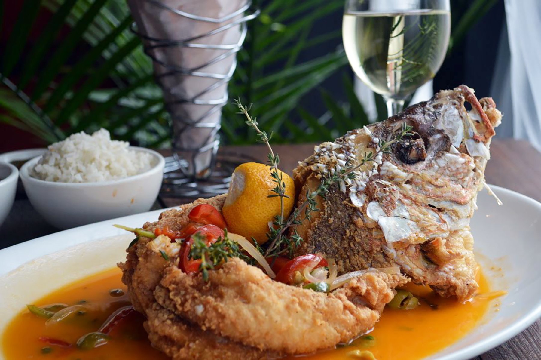 The whole snapper is a tribute to Mexican port city Veracruz. Photo courtesy of Anafre. 