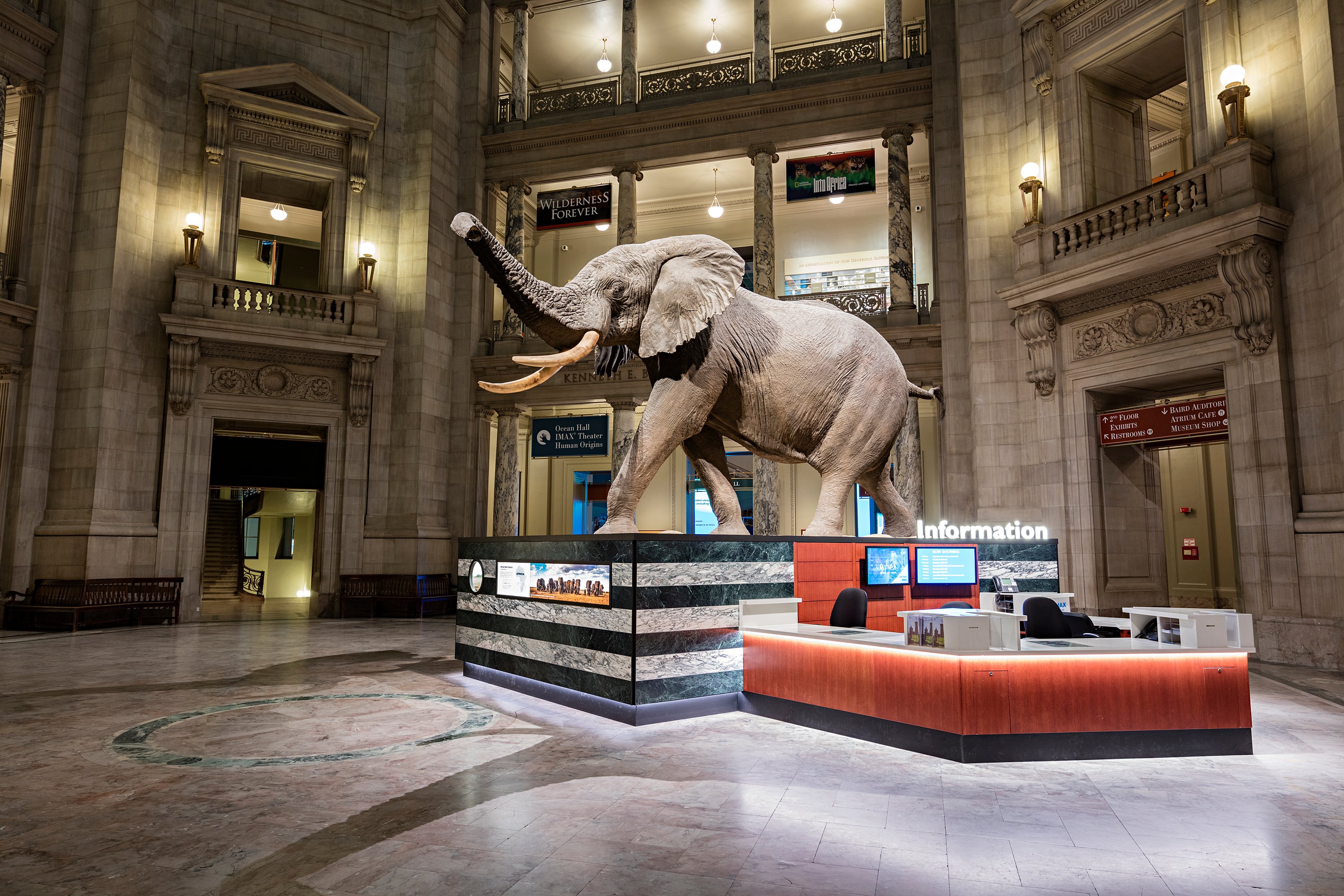 Kenneth E. Behring Family Hall Rotunda - Washingtonian
