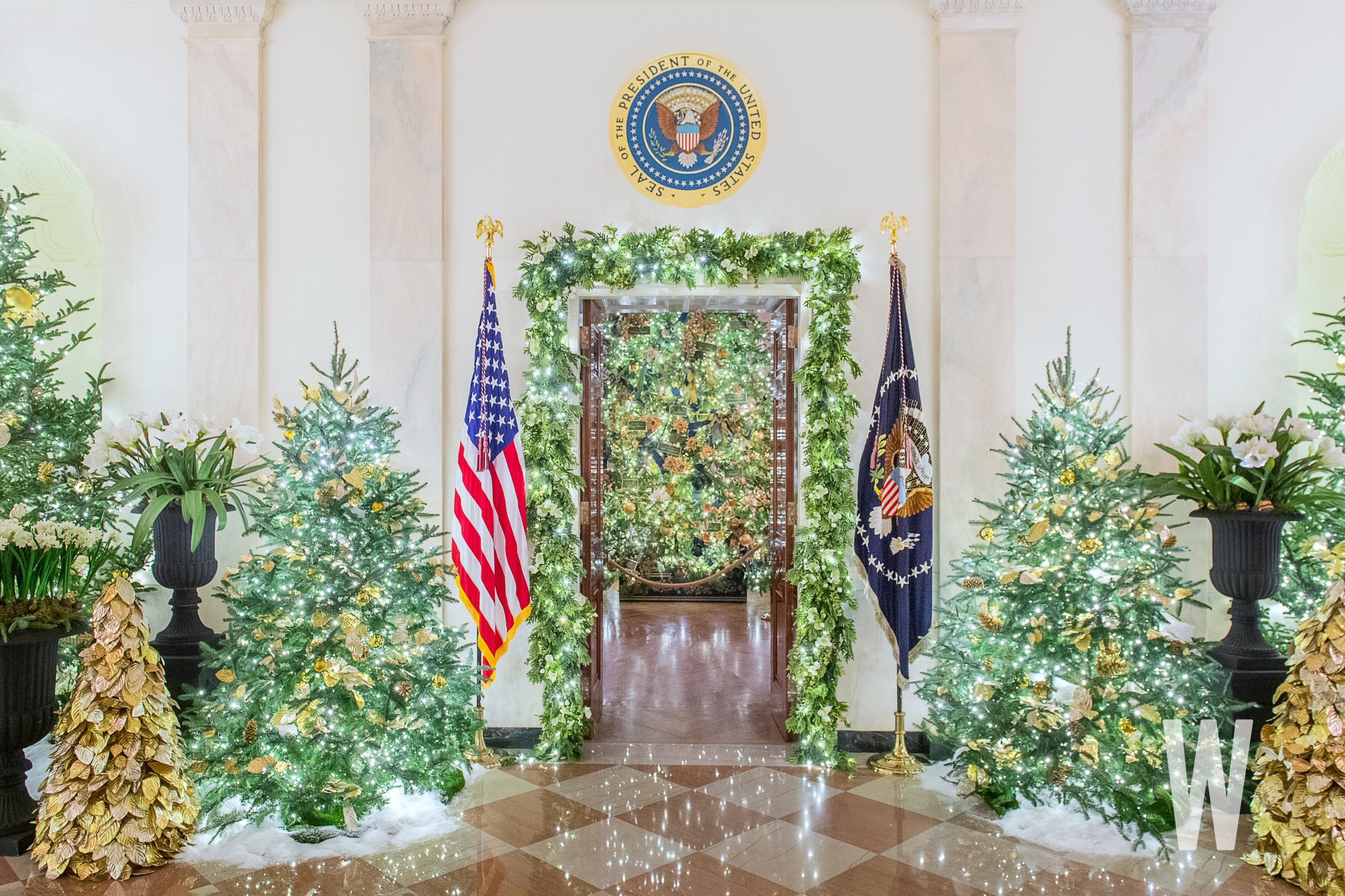 2019 White House Christmas Decorations