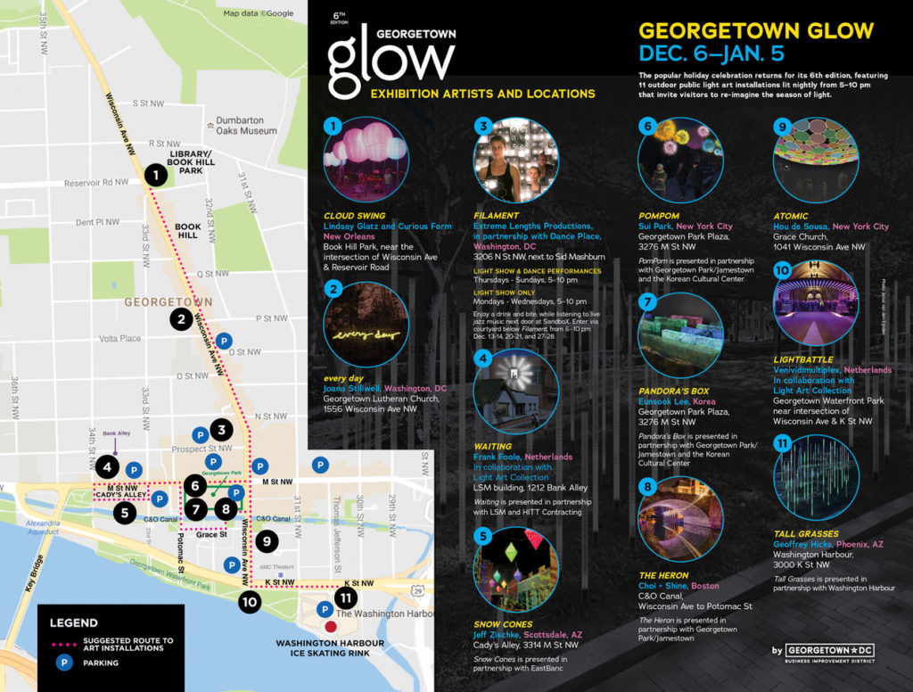 11 GLOW Light Art Installations You Can’t Miss Washingtonian