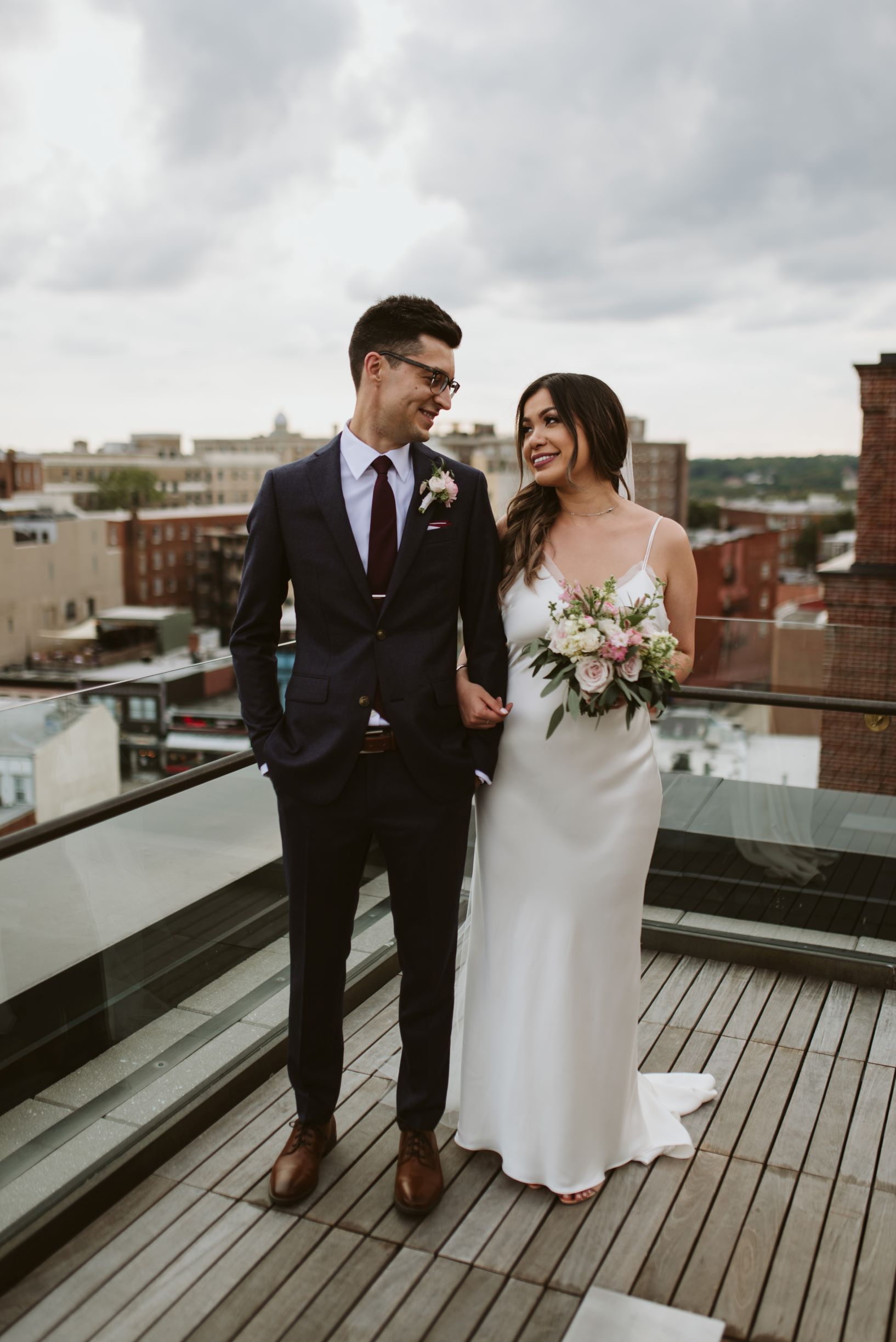 intimate-rooftop-wedding