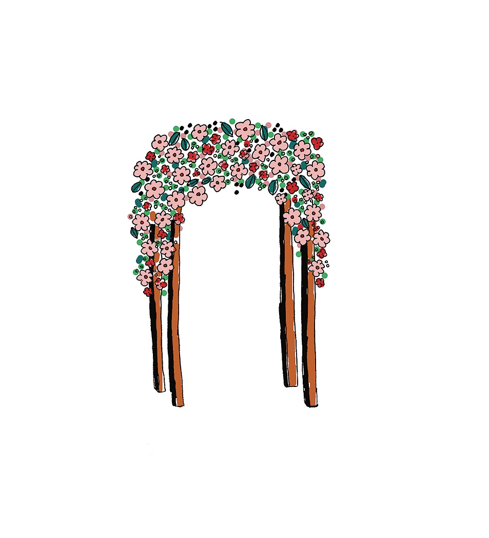 Aa Arbor COLOR - Washingtonian floral-arch