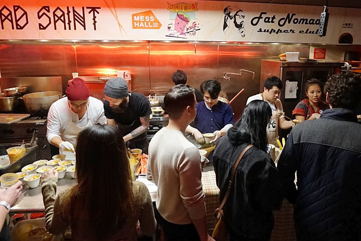 Eat unlimited ramen at Mess Hall's Ramen World. Photo courtesy of Mess Hall.