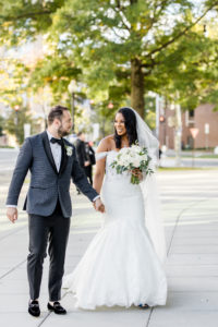 This Glitzy Big Day Is Filled With Geometric Wedding Ideas