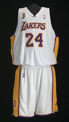 kobe bryant basketball jersey