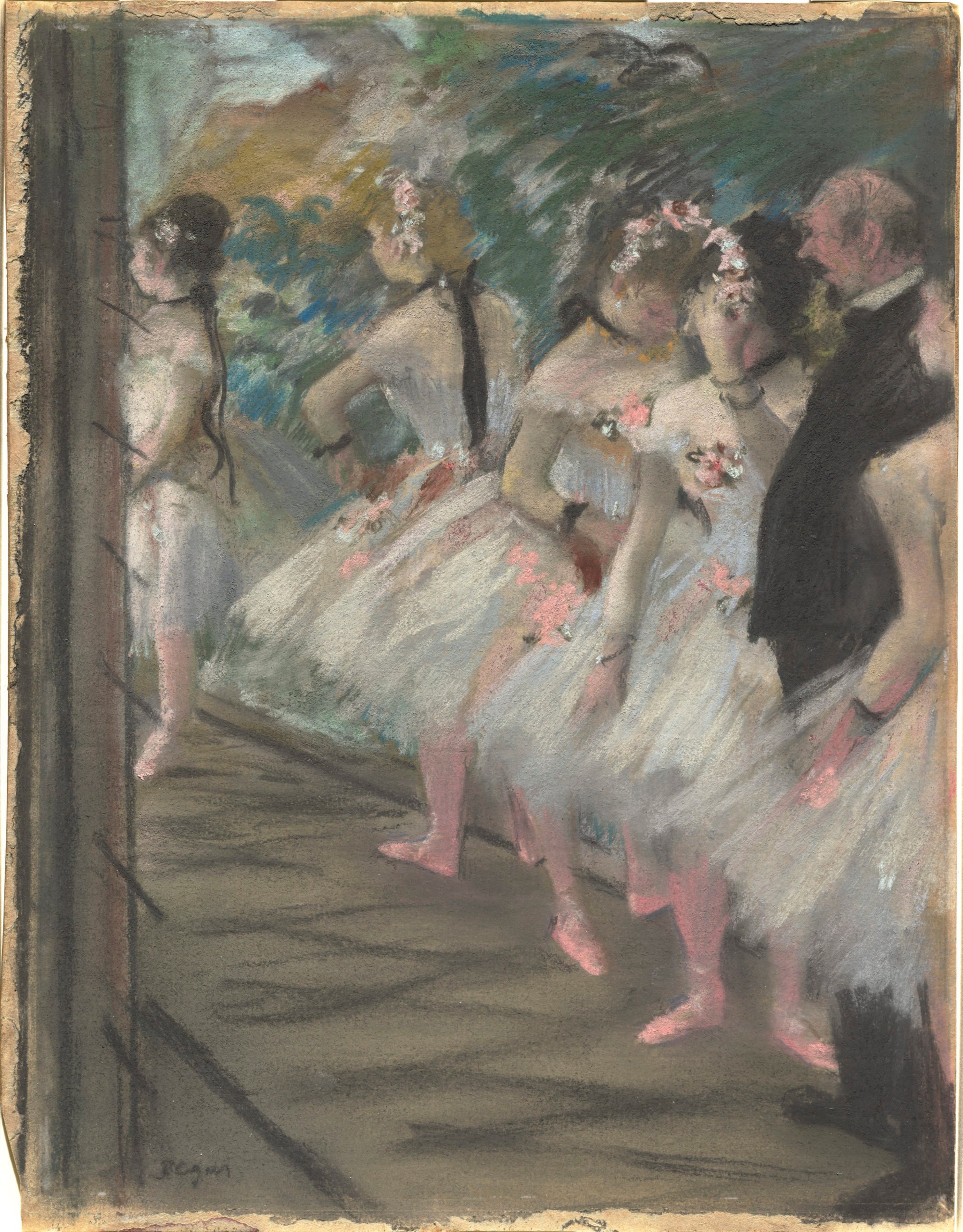Photograph of “The Ballet” courtesy of National Gallery of Art, Corcoran Collection (William A. Clark Collection)