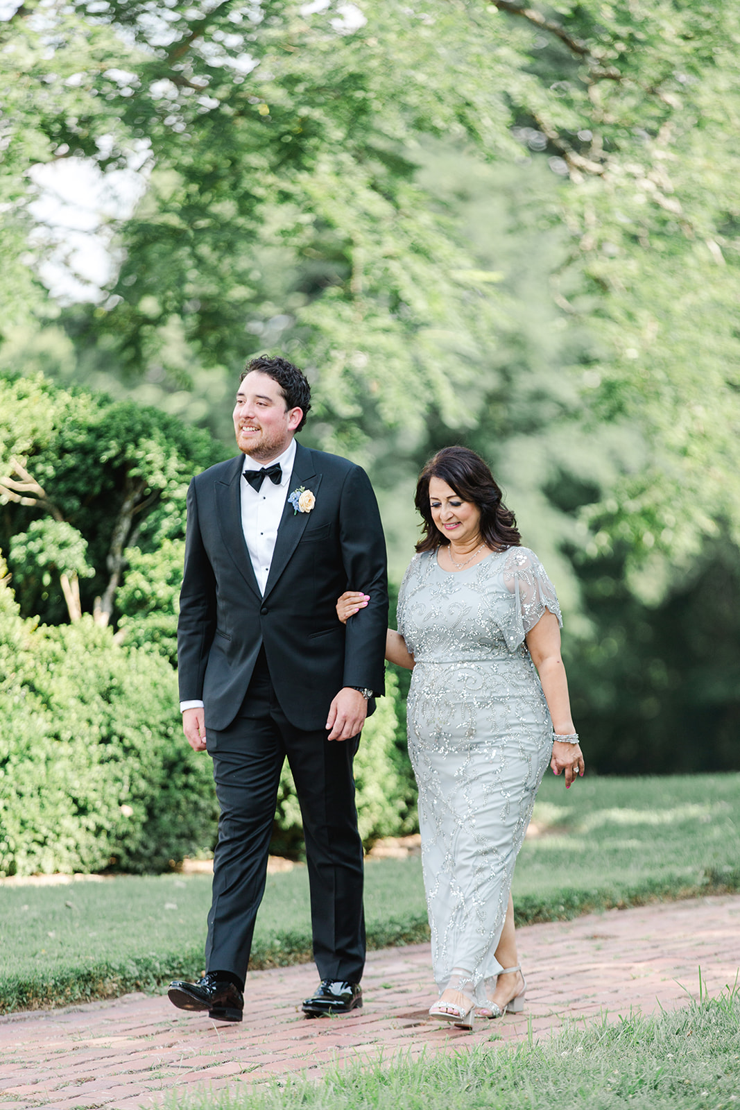 Jon & Christina Blue and white garden wedding  - River Farm, VA