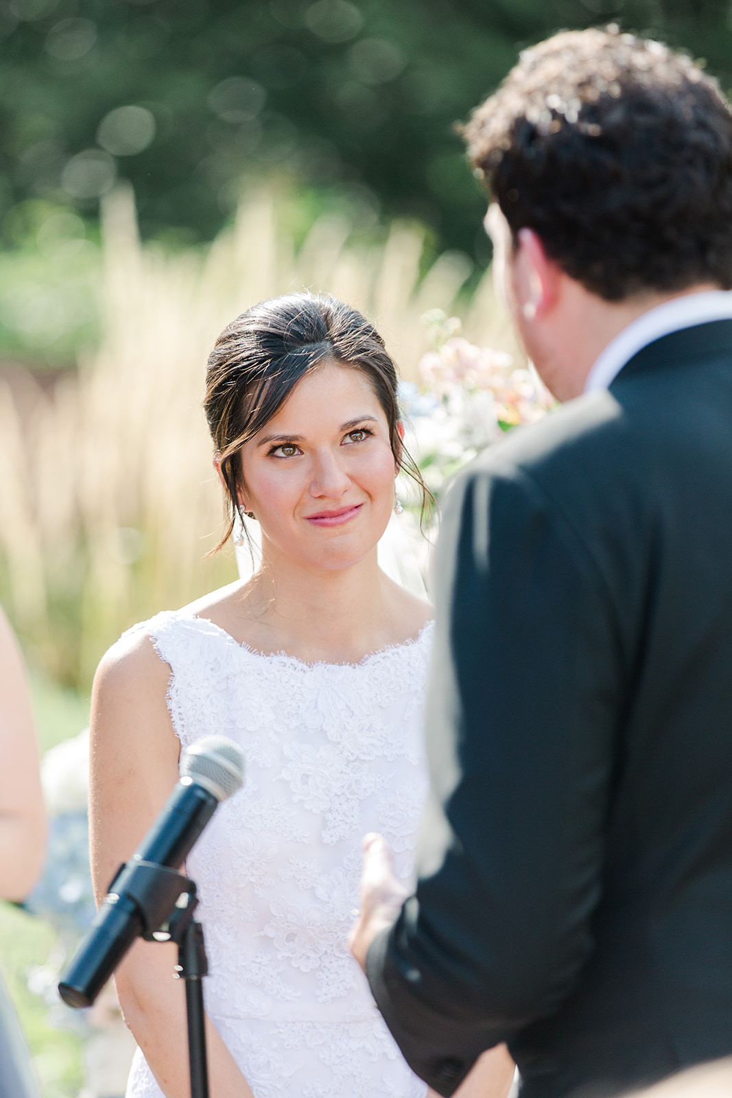 Jon & Christina Blue and white garden wedding  - River Farm, VA